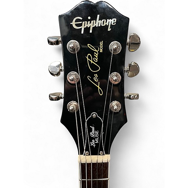 Used Epiphone LES PAUL MUSE GREEN Solid Body Electric Guitar