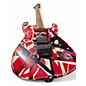 Used EVH Striped Series Frankie FRANKENSTRAT Solid Body Electric Guitar