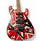 Used EVH Striped Series Frankie FRANKENSTRAT Solid Body Electric Guitar