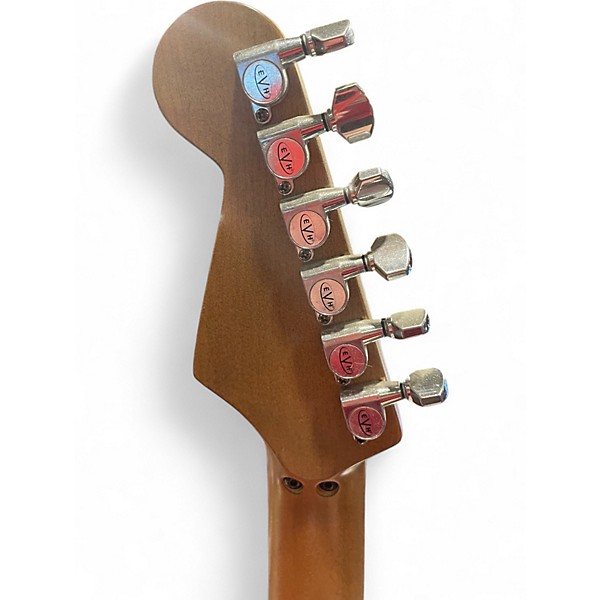 Used EVH Striped Series Frankie FRANKENSTRAT Solid Body Electric Guitar