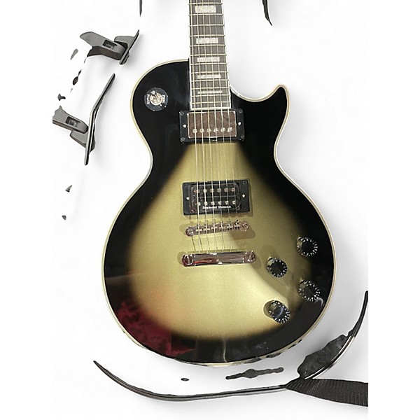 Used Epiphone ADAM JONES LES PAUL BLACK AND GREEN Solid Body Electric Guitar