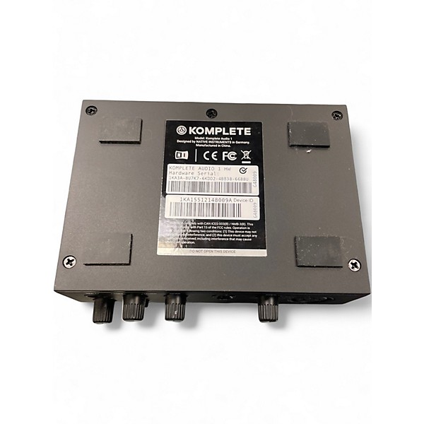 Used Native Instruments KOMPLETE AUDIO 1 Audio Interface