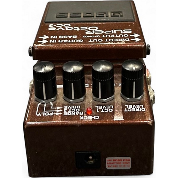 Used BOSS OC3 Super Octave Effect Pedal