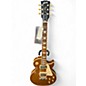 Used 2022 Gibson Les Paul Standard Gold Top Solid Body Electric Guitar thumbnail