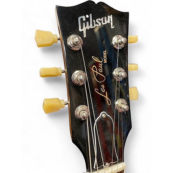 Used 2022 Gibson Les Paul Standard Gold Top Solid Body Electric Guitar