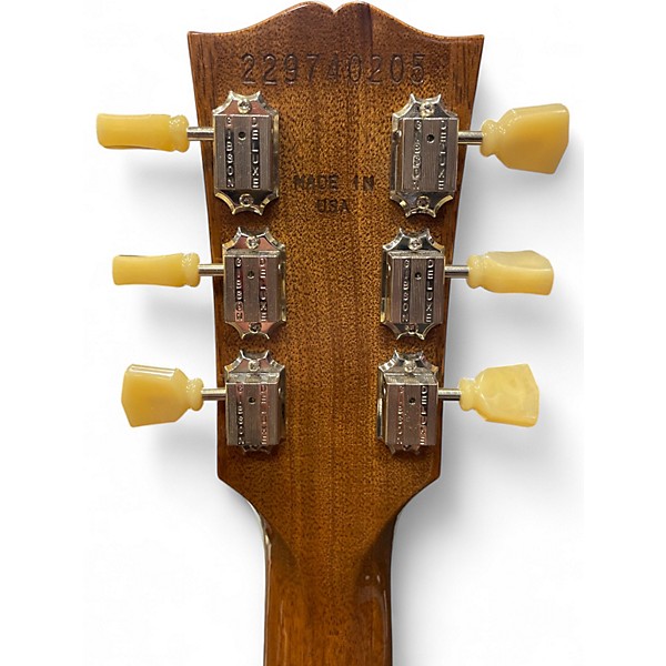 Used 2022 Gibson Les Paul Standard Gold Top Solid Body Electric Guitar