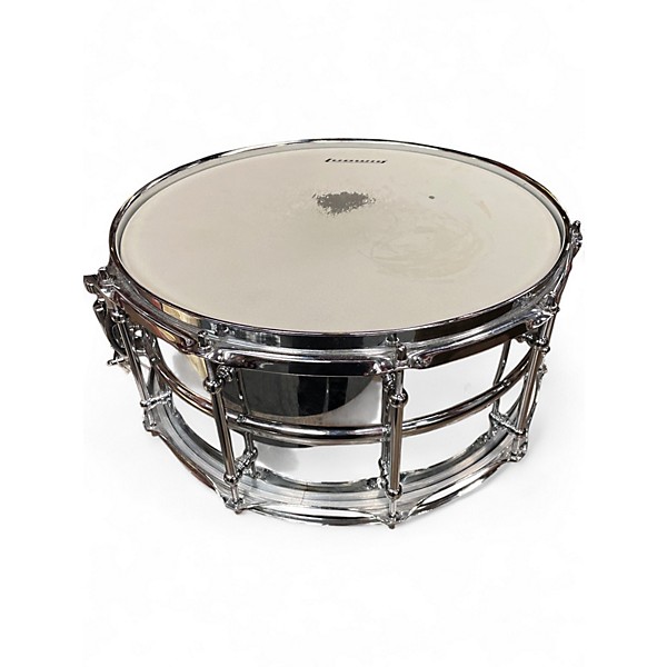 Used Ludwig 6.5X14 Supralite Snare Chrome Drum