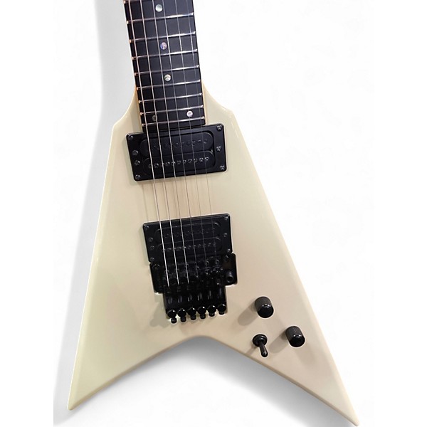 Used 2012 Carvin ULTRA V CUSTOM Vintage White Solid Body Electric Guitar