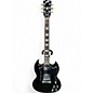 Used Gibson SG Standard Black Solid Body Electric Guitar thumbnail