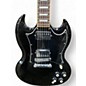 Used Gibson SG Standard Black Solid Body Electric Guitar