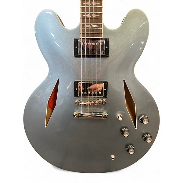Used Epiphone DG335 Pelham Blue Hollow Body Electric Guitar