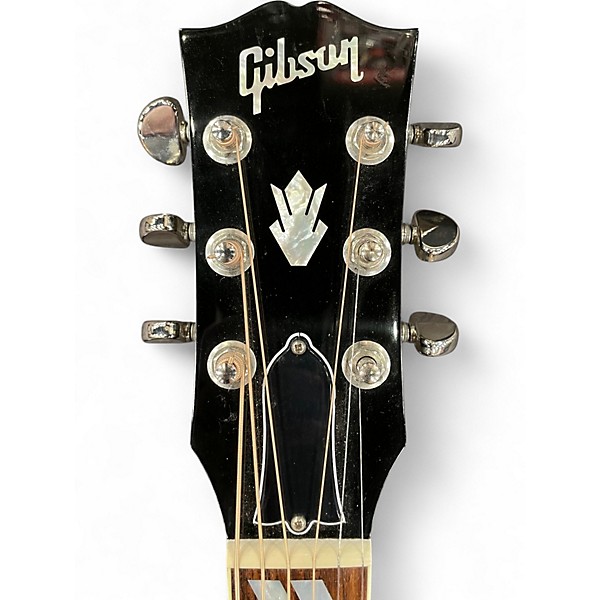 Used Gibson Hummingbird 2 Color Sunburst Acoustic Electric Guitar