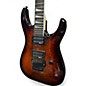 Used Jackson JS32 Dinky Trans Amber Solid Body Electric Guitar
