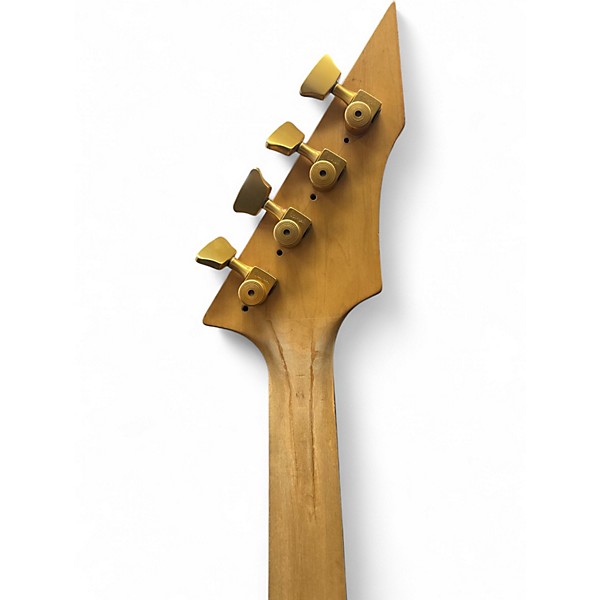 Used B.C. Rich Warlock Blue Electric Bass Guitar