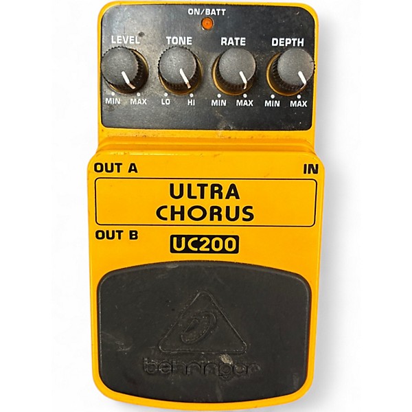 Used Behringer UC200 Stereo Chorus Effect Pedal