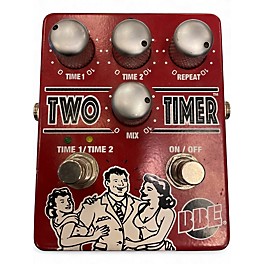 Used BBE Two Timer Dual Analog Delay Effect Pedal