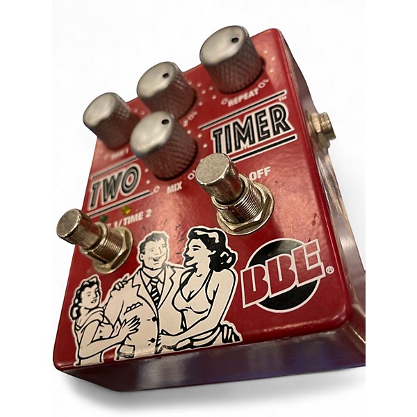 Used BBE Two Timer Dual Analog Delay Effect Pedal