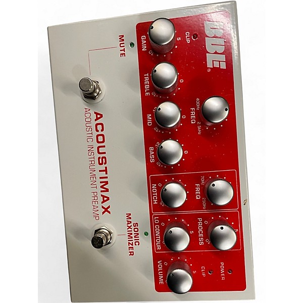Used BBE Acoustimax Sonic Maximizer/Preamp Pedal Guitar Preamp