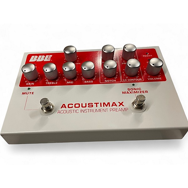 Used BBE Acoustimax Sonic Maximizer/Preamp Pedal Guitar Preamp