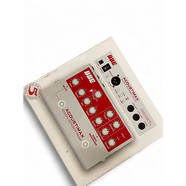 Used BBE Acoustimax Sonic Maximizer/Preamp Pedal Guitar Preamp