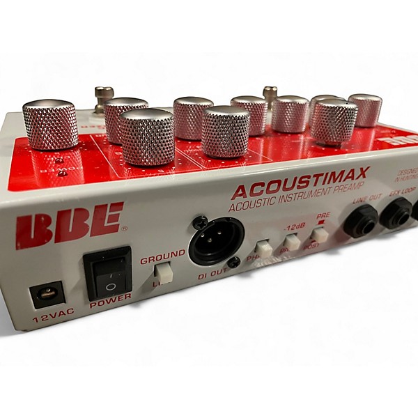 Used BBE Acoustimax Sonic Maximizer/Preamp Pedal Guitar Preamp