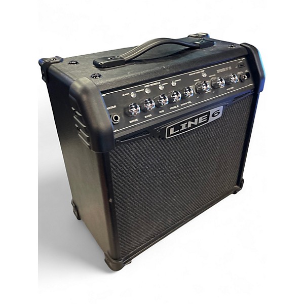 Used Line 6 Spider IV 15W 1X8 Guitar Combo Amp