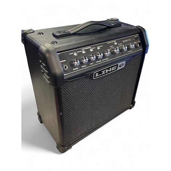 Used Line 6 Spider IV 15W 1X8 Guitar Combo Amp