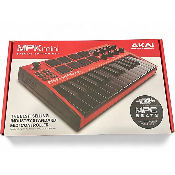 Used Akai Professional MPK Mini MIDI Controller