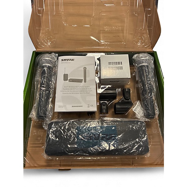 Used Shure BLX288/PG58-H9 Wireless System