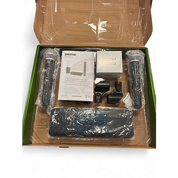 Used Shure BLX288/PG58-H9 Wireless System