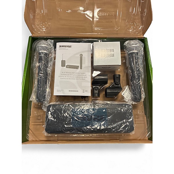 Used Shure BLX288/PG58-H9 Wireless System