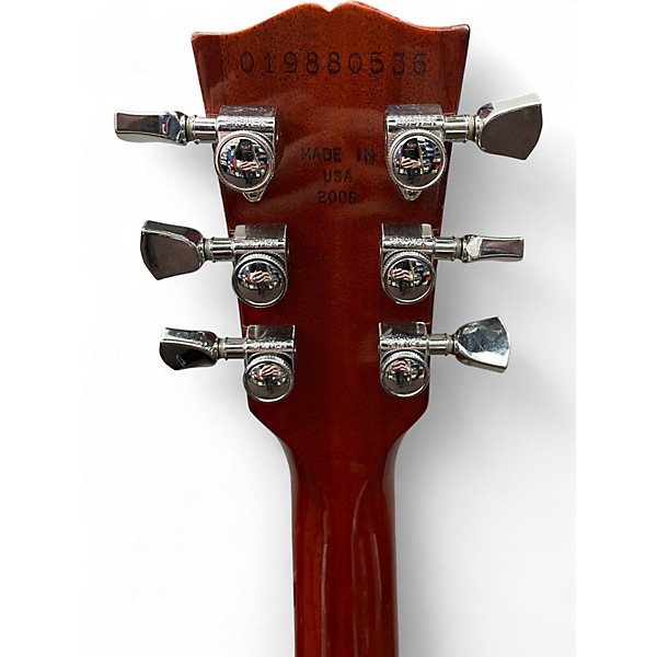 Used Gibson Les Paul Standard Left Handed Cherry Sunburst Electric Guitar