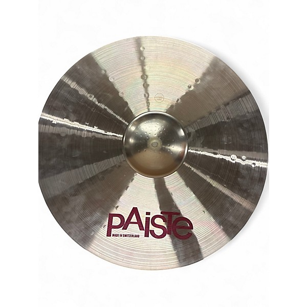 Used Paiste 20in PST7 Heavy Ride Cymbal