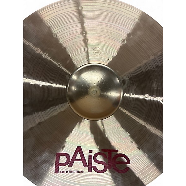 Used Paiste 20in PST7 Heavy Ride Cymbal