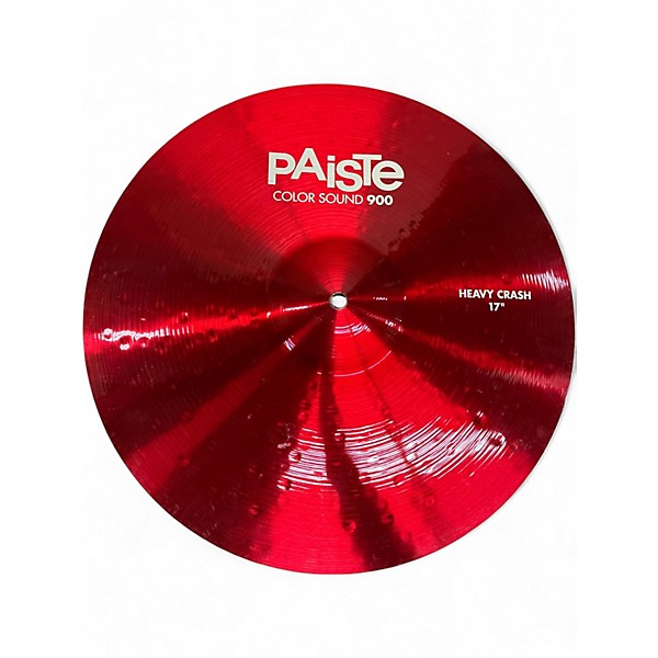 Used Paiste 17in 900 Colorsound Heavy Crash Cymbal