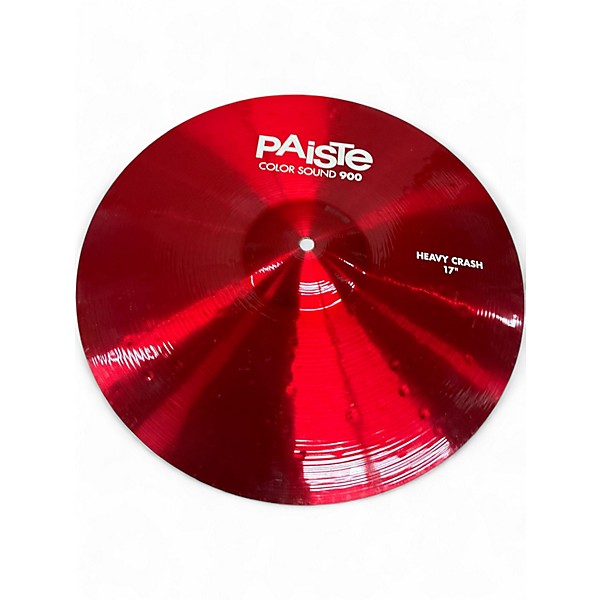 Used Paiste 17in 900 Colorsound Heavy Crash Cymbal