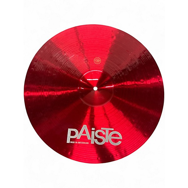 Used Paiste 17in 900 Colorsound Heavy Crash Cymbal