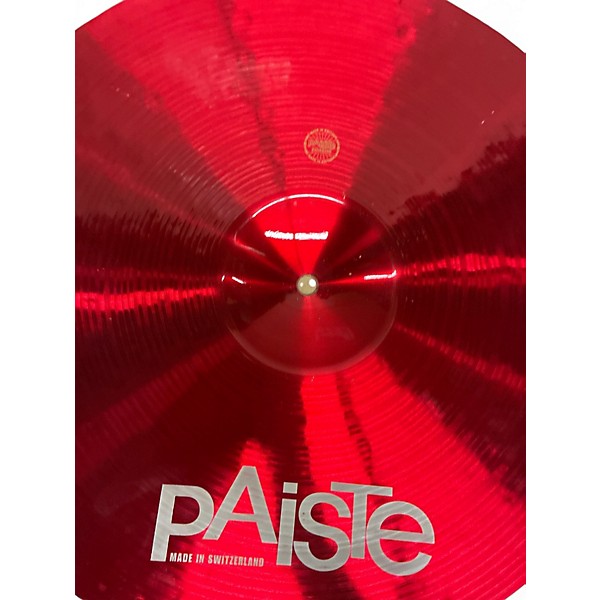 Used Paiste 17in 900 Colorsound Heavy Crash Cymbal