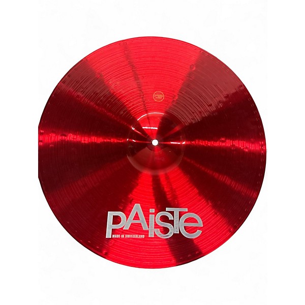 Used Paiste 18in 900 Colorsound Heavy Crash Cymbal