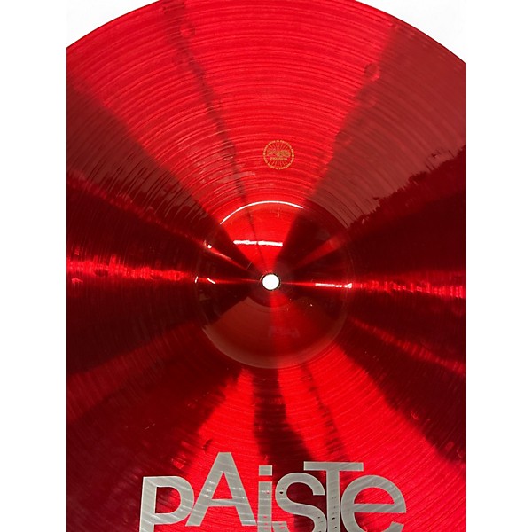 Used Paiste 18in 900 Colorsound Heavy Crash Cymbal