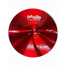 Used Paiste 19in 900 Colorsound Heavy Cymbal