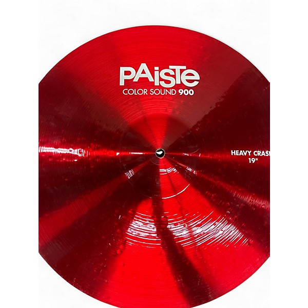 Used Paiste 19in 900 Colorsound Heavy Cymbal