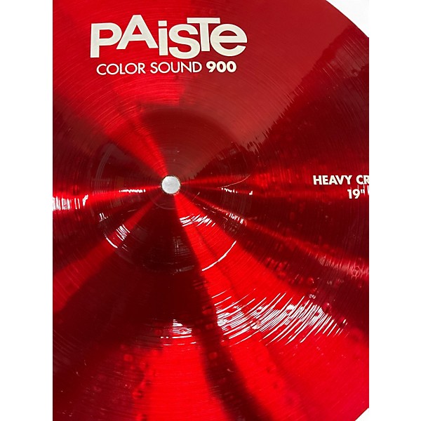 Used Paiste 19in 900 Colorsound Heavy Cymbal