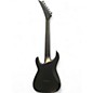 Used Jackson JEFF LOOMIS SL7HT Black Solid Body Electric Guitar