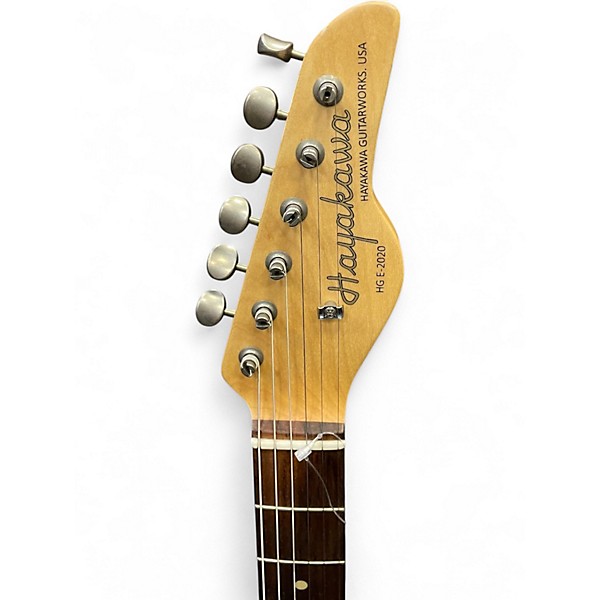 Used Haykawa HGE-2020 Blonde Solid Body Electric Guitar