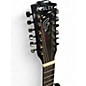 Used Fesley FDET280 Black 12 String Acoustic Electric Guitar