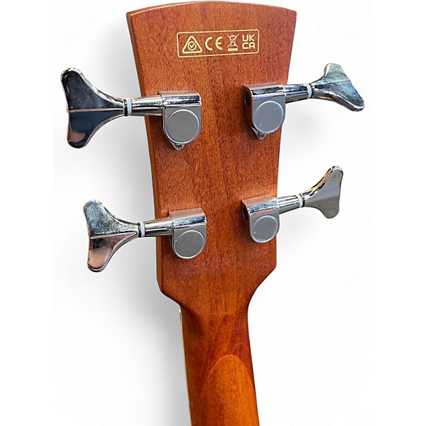 Used Ibanez PNB14E Natural Acoustic Bass Guitar