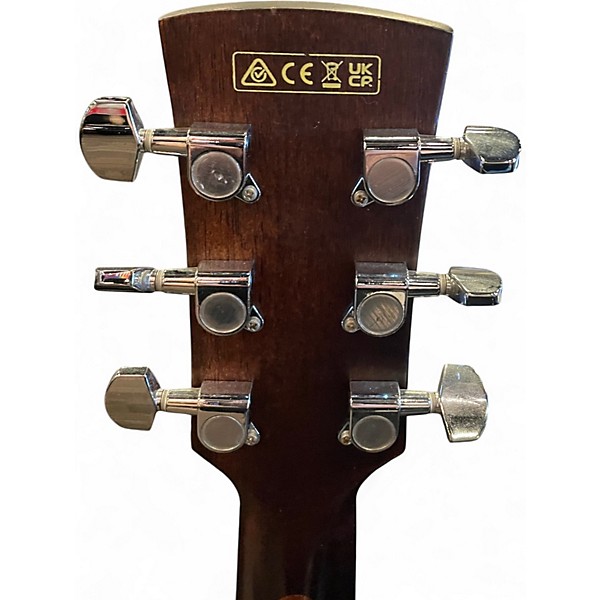 Used 2021 Ibanez AW5CE-OPN Mahogany Acoustic Guitar