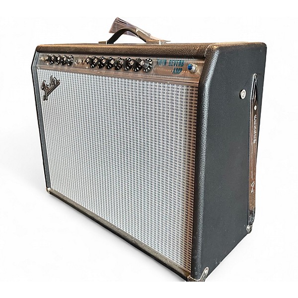 Used Fender 1968 Custom Twin Reverb 85W 2x12 Tube Guitar Combo Amp