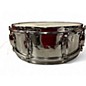 Used 1970s Slingerland 5X14 Gene Krupa Sound King Chrome Over Brass Drum